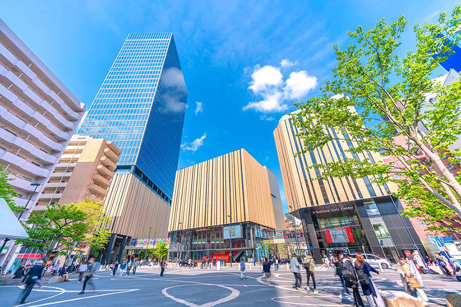 Hareza Tower 周辺の街並み