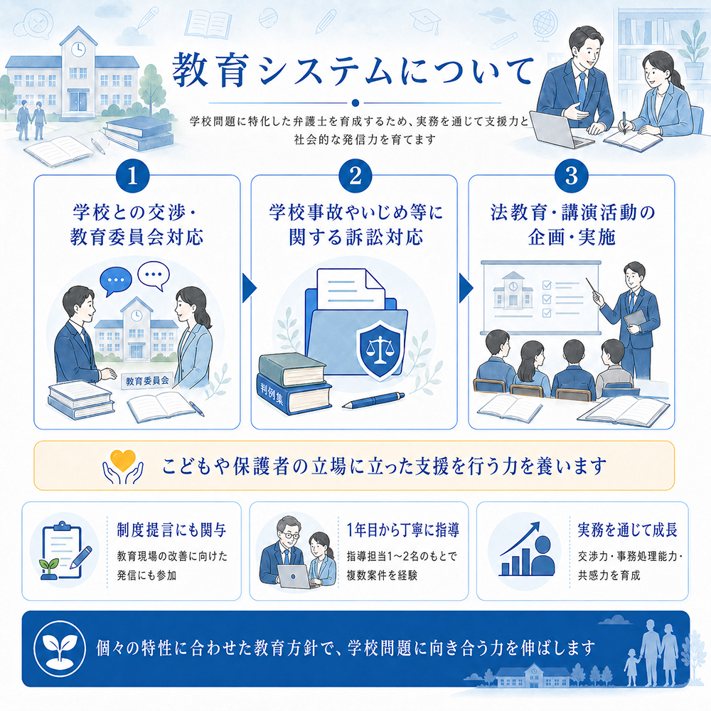 教育システムについて